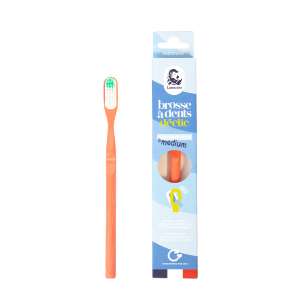 Brosse à dents - medium - eu corail - 1